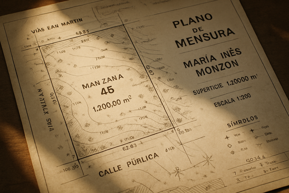Por qué es importante el plano de mensura?