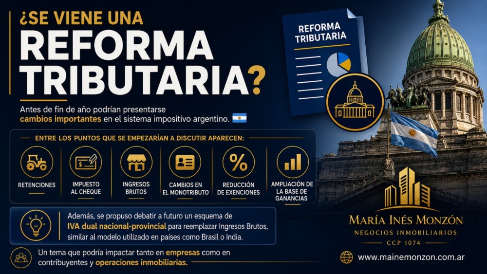 ¿SE VIENE UNA REFORMA TRIBUTARIA? 